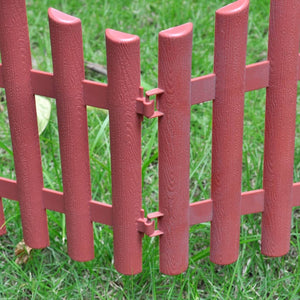 Galleria Design 17 pcs Lawn Dividers 10 m Brown