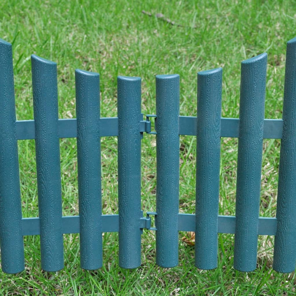 Galleria Design 17 pcs Lawn Dividers 10 m Green