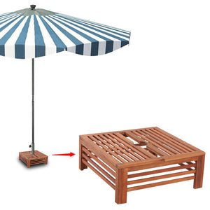 Galleria Design Wooden Parasol Stand Cover