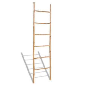 Galleria Design Bamboo Towel Ladder with 6 Rungs