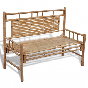 Galleria Design Garden Bench 120 cm Bamboo