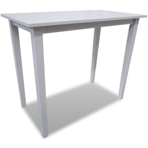 Galleria Design Wooden Bar Table White