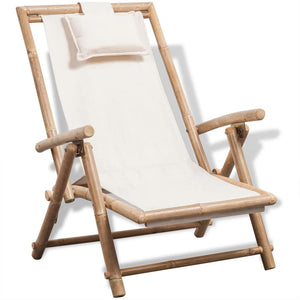 Galleria Design Outdoor Deck Chair Bamboo