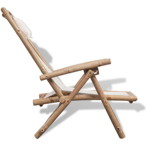 Galleria Design Outdoor Deck Chair Bamboo