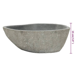 Galleria Design Basin River Stone Oval (37-46)x(29-36) cm