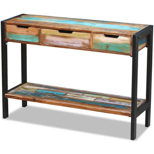 Galleria Design Sideboard 3 Drawers Solid Reclaimed Wood