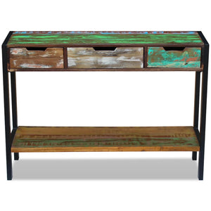 Galleria Design Sideboard 3 Drawers Solid Reclaimed Wood