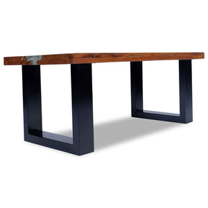 Galleria Design Coffee Table Teak Resin 100x50 cm