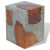 Galleria Design Stool Solid Teak Wood and Resin