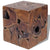 Galleria Design Stool Solid Teak Wood