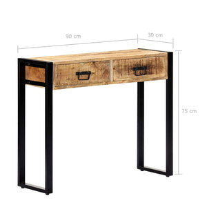 Galleria Design Console Table 90x30x75 cm Solid Mango Wood