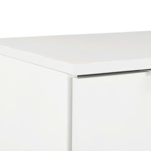 Galleria Design Sideboard High Gloss White 71x35x80 cm Engineered Wood