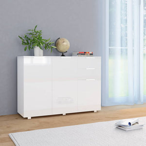 Galleria Design Sideboard High Gloss White 107x35x80.5 cm