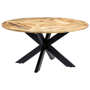 Galleria Design Dining Table Round 150x76 cm Solid Mango Wood