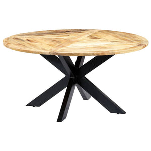 Galleria Design Dining Table Round 150x76 cm Solid Mango Wood