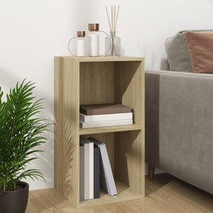 Galleria Design Vinyl Storage Box Sonoma Oak 71x34x36 cm Engineered Wood