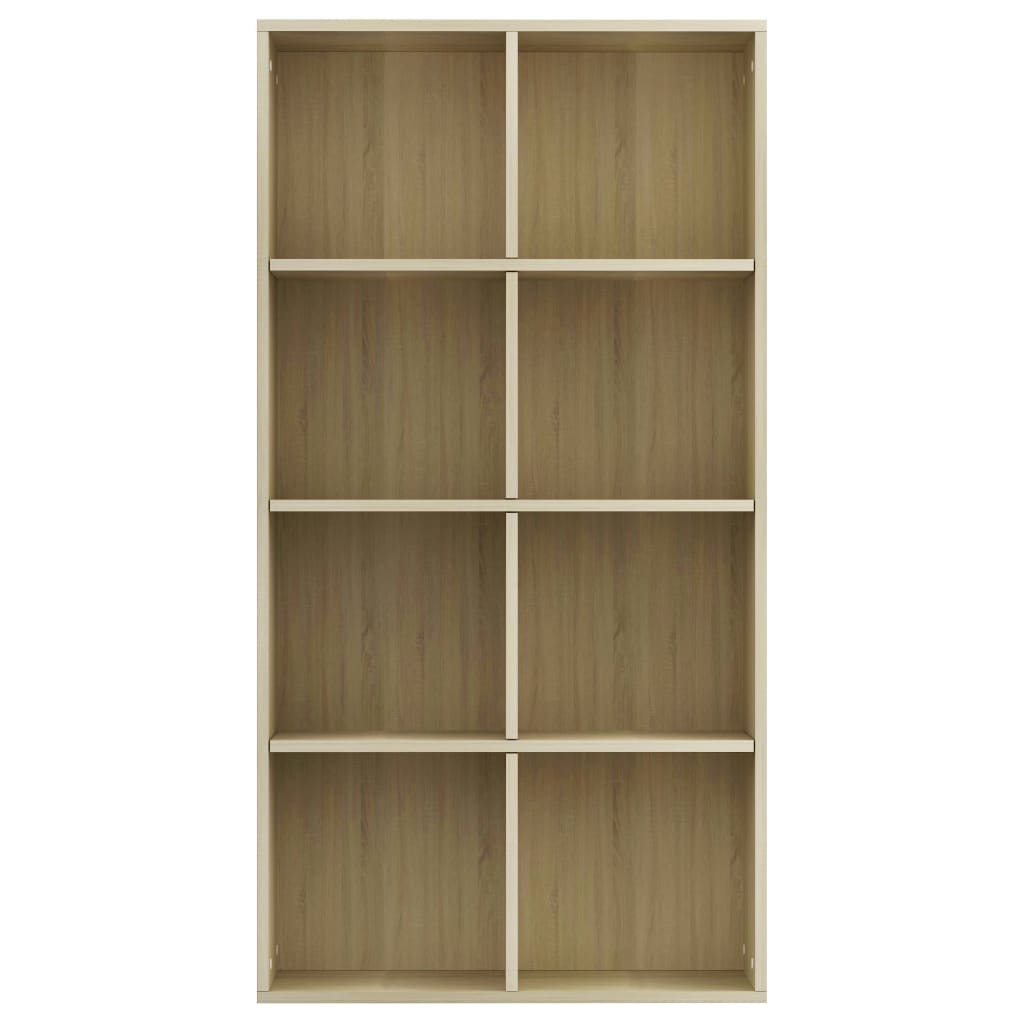 Galleria Design Book Cabinet/Sideboard Sonoma Oak 66x30x130 cm Engineered Wood