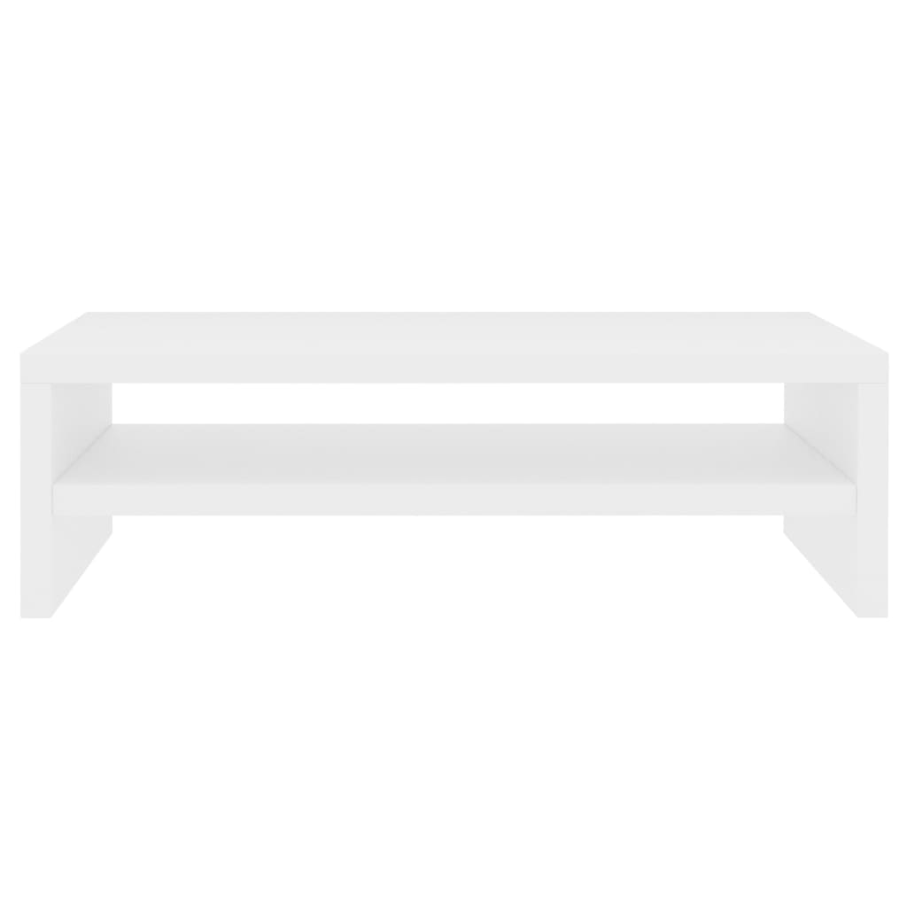 Galleria Design Monitor Stand White 42x24x13 cm Engineered Wood