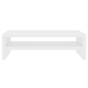 Galleria Design Monitor Stand White 42x24x13 cm Engineered Wood