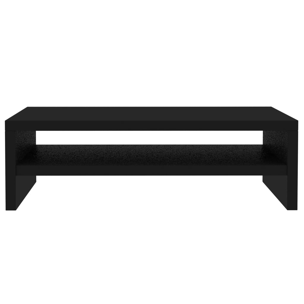 Galleria Design Monitor Stand Black 42x24x13 cm Engineered Wood