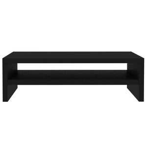 Galleria Design Monitor Stand Black 42x24x13 cm Engineered Wood