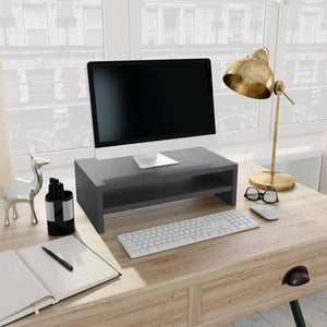 Galleria Design Monitor Stand Grey 42x24x13 cm Engineered Wood