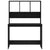 Galleria Design Desk with Shelf Black 110x45x157 cm Engineered Wood