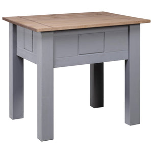 Galleria Design Nightstand Grey 50.5x50.5x52.5 cm Pine Panama Range