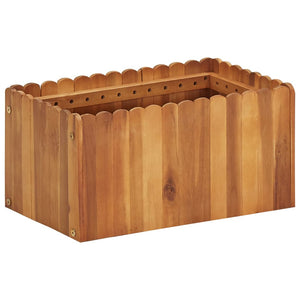 Galleria Design Garden Raised Bed 50x30x25 cm Solid Acacia Wood