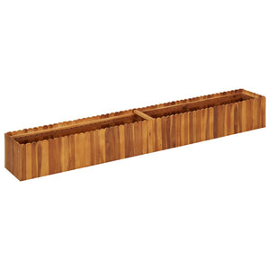 Galleria Design Garden Raised Bed 200x30x25 cm Solid Acacia Wood