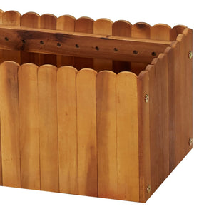 Galleria Design Garden Raised Bed 200x30x25 cm Solid Acacia Wood