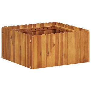 Galleria Design Garden Raised Bed 50x50x25 cm Solid Acacia Wood