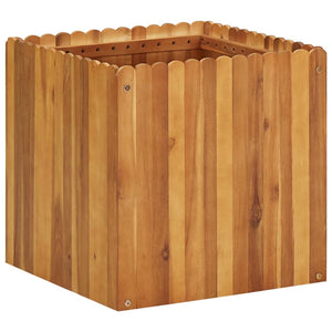 Galleria Design Garden Raised Bed 50x50x50 cm Solid Acacia Wood