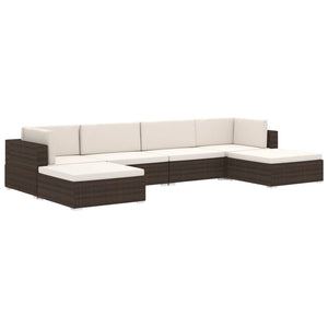 Galleria Design Sectional Middle Seat 1 pc with Cushions Poly Rattan Grey