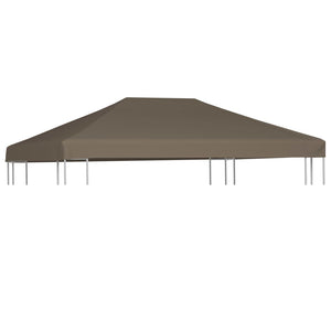 Galleria Design Gazebo Top Cover 310 g/m² 3x3 m Taupe