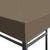 Galleria Design Gazebo Top Cover 310 g/m² 3x3 m Taupe