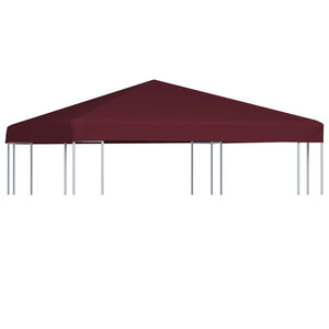 Galleria Design Gazebo Top Cover 310 g/m² 3x3 m Bordeaux