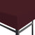 Galleria Design Gazebo Top Cover 310 g/m² 3x3 m Bordeaux