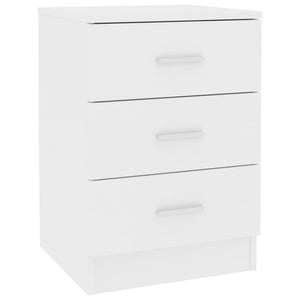 Galleria Design Bedside Cabinets 2 pcs White 38x35x56 cm Engineered Wood