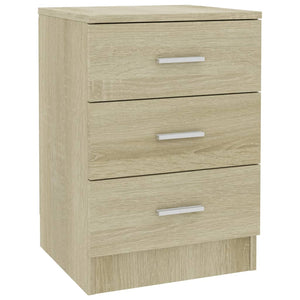 Galleria Design Bedside Cabinets 2 pcs Sonoma Oak 38x35x56 cm Engineered Wood