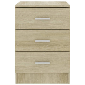 Galleria Design Bedside Cabinets 2 pcs Sonoma Oak 38x35x56 cm Engineered Wood