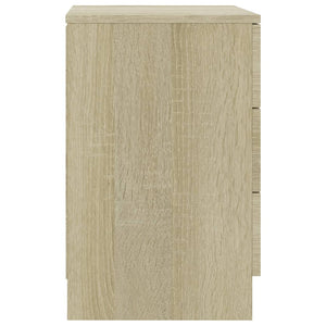 Galleria Design Bedside Cabinets 2 pcs Sonoma Oak 38x35x56 cm Engineered Wood