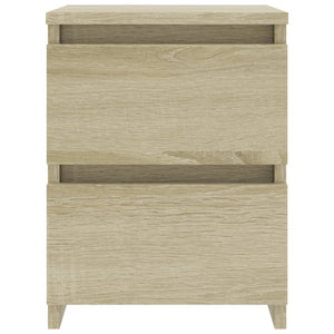 Galleria Design Bedside Cabinets 2 pcs Sonoma Oak 30x30x40 cm Engineered Wood