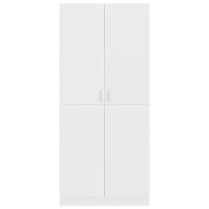 Galleria Design Wardrobe White 80x52x180 cm Engineered Wood