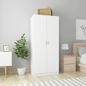 Galleria Design Wardrobe White 80x52x180 cm Engineered Wood