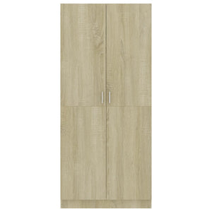 Galleria Design Wardrobe Sonoma Oak 80x52x180 cm Engineered Wood