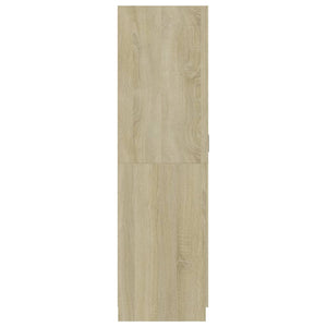 Galleria Design Wardrobe Sonoma Oak 80x52x180 cm Engineered Wood