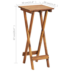 Galleria Design Plant Stand 30x30x67 cm Solid Acacia Wood