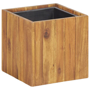 Galleria Design Garden Raised Bed Pot 24.5x24.5x25 cm Solid Acacia Wood