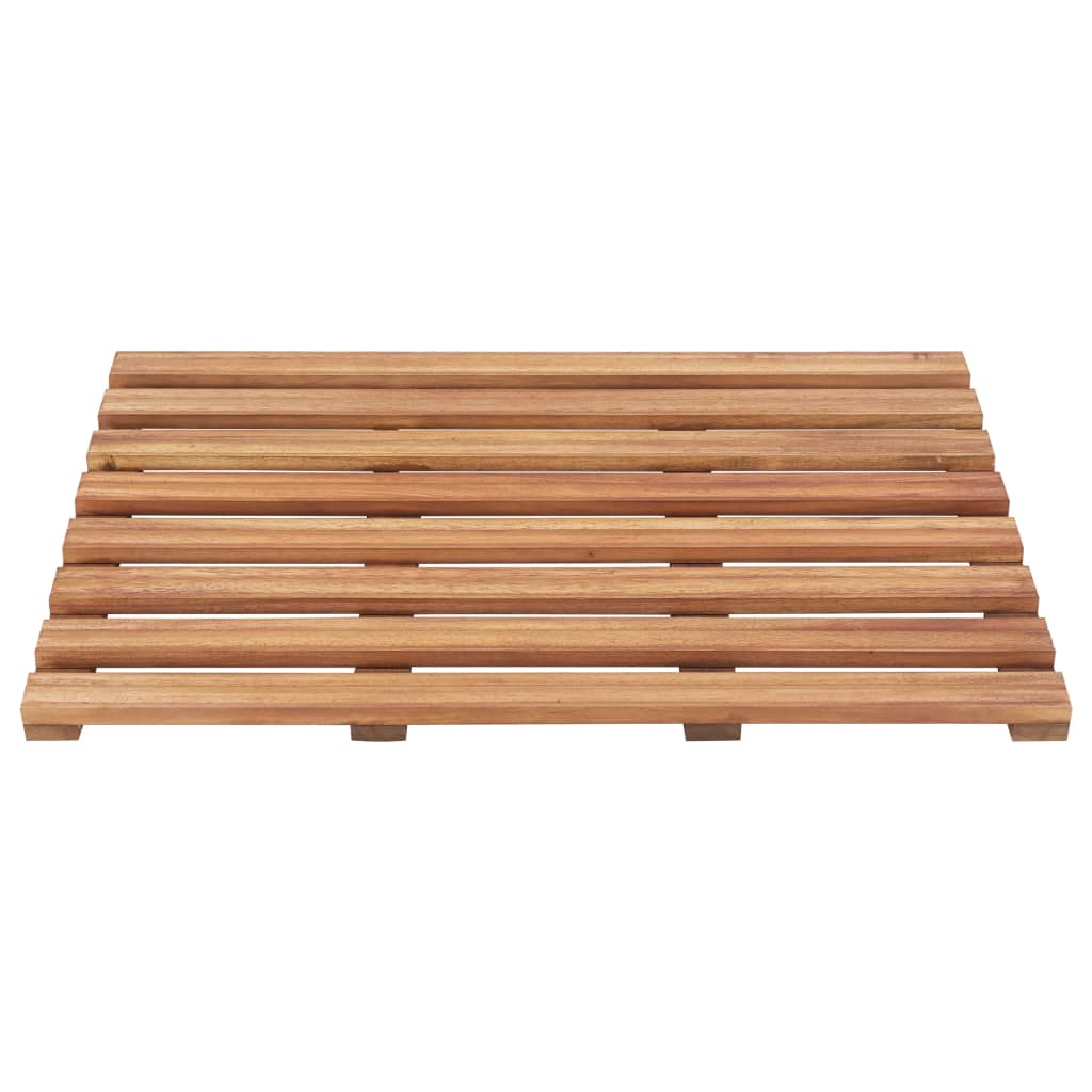 Galleria Design Bath Mats 2 pcs Solid Acacia Wood 56x37 cm